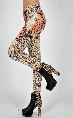 Sexy ladys Fashion Most Classic Cheetah Leggings